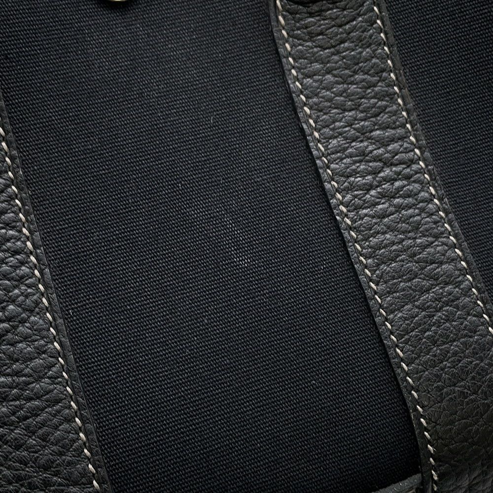 エルメス トートバッグ ガーデンパーティTTPM ブラック/シルバー金具
