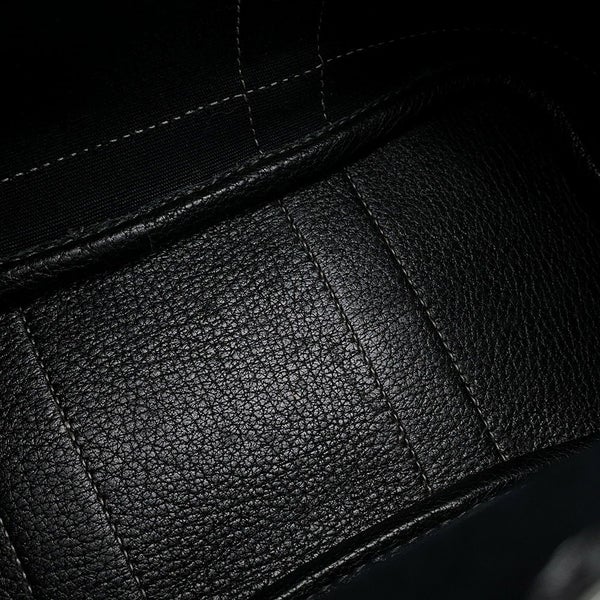 エルメス トートバッグ ガーデンパーティTTPM ブラック/シルバー金具 トワルオフィシエ/ネゴンダ □H刻印 黒