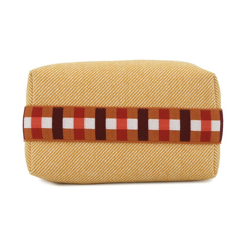 エルメス ポーチ ブリッド・ア・ブラックPM オカレ フォーヴ/シルバー金具 キャンバス HERMES ポーチ