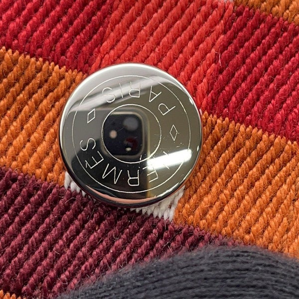 エルメス ポーチ ブリッド・ア・ブラックPM オカレ フォーヴ/シルバー金具 キャンバス HERMES ポーチ