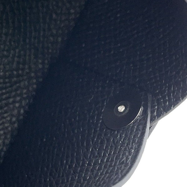 エルメス カードケース カルヴィ ブラック エプソン W刻印 HERMES 名刺入れ 黒