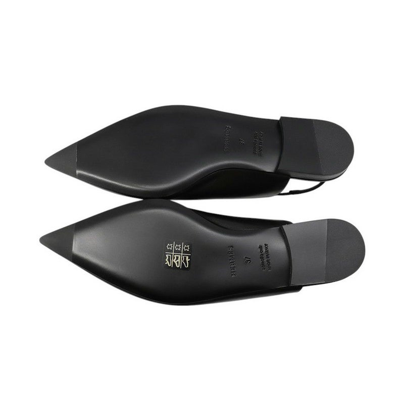 エルメス パンプス ラブリー ケリーバックル レディースサイズ37 HERMES 黒