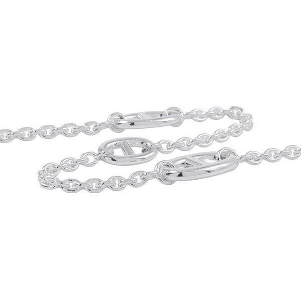 エルメス ネックレス シェーヌダンクル ファランドール SV925シルバー サイズ80 HERMES ジュエリー