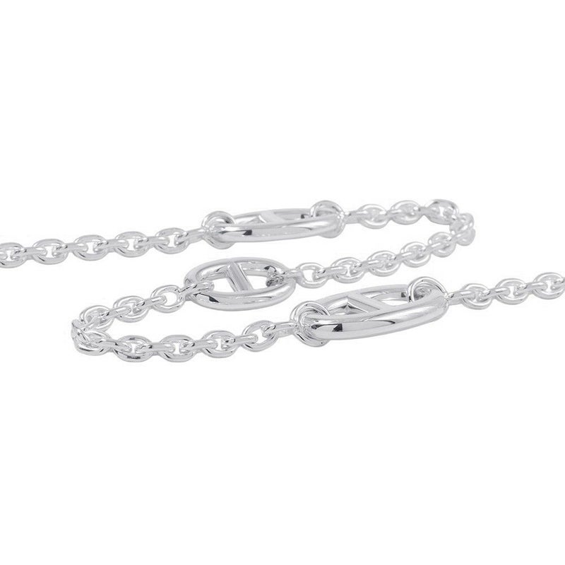 エルメス ネックレス シェーヌダンクル ファランドール SV925シルバー サイズ80 HERMES ジュエリー