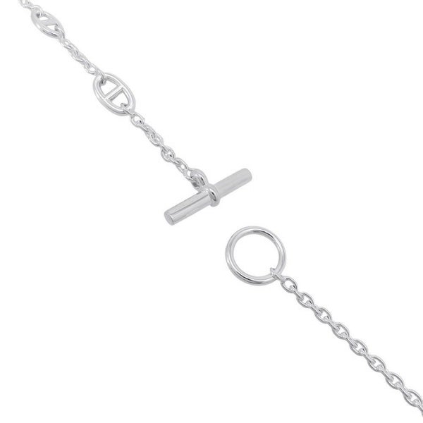 エルメス ネックレス シェーヌダンクル ファランドール SV925シルバー サイズ80 HERMES ジュエリー