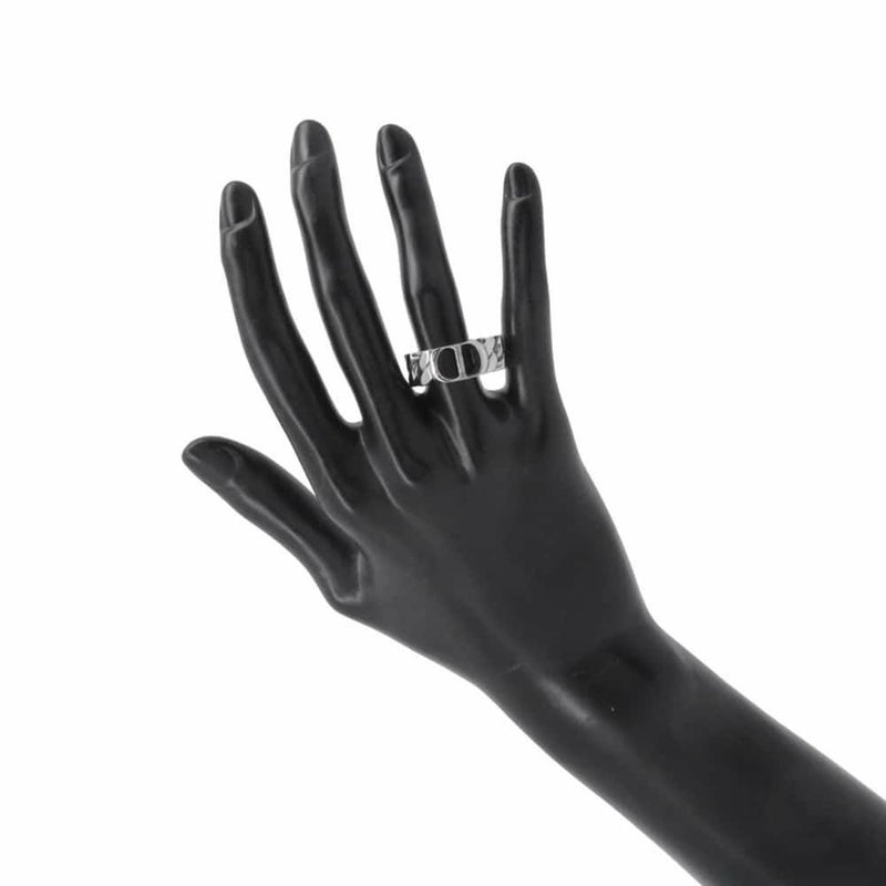 クリスチャン・ディオール リング CD アイコン Icon チェーンリンク SV925シルバー リングサイズXS R0977HOMST_D990 Christian Dior