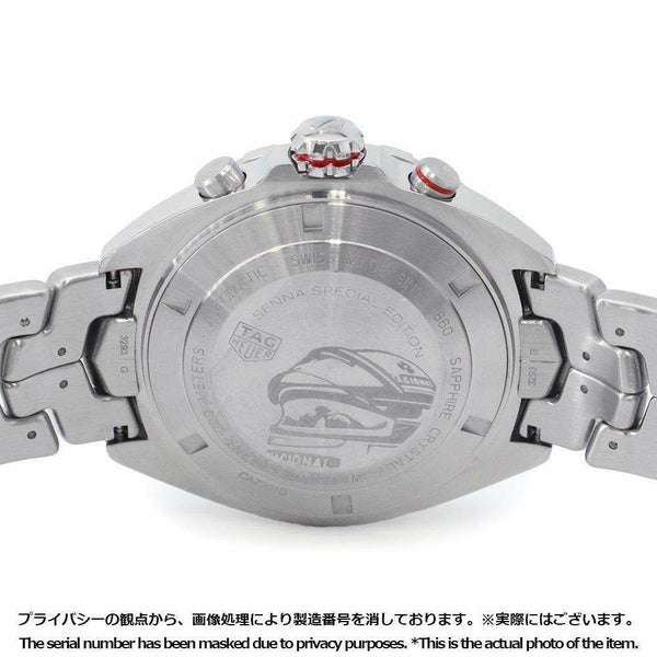 タグホイヤー フォーミュラ1 クロノグラフ アイルトン セナ スペシャルエディション CAZ201D.BA0633 グレー文字盤