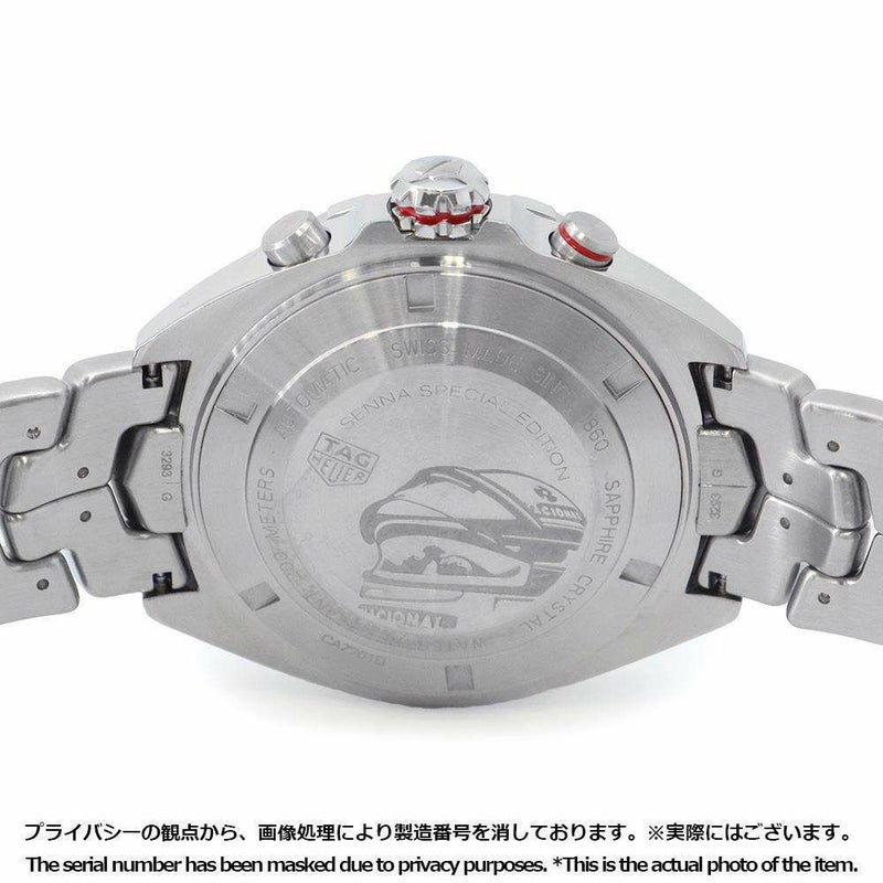 タグホイヤー フォーミュラ1 クロノグラフ アイルトン セナ スペシャルエディション CAZ201D.BA0633 グレー文字盤
