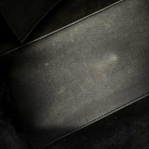 サンローランパリ ハンドバッグ ベイビーカバス レザー SAINT LAURENT PARIS　 2wayショルダー 黒