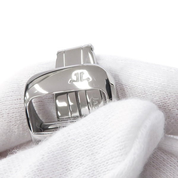 ジャガールクルト グランド レベルソ カレンダー Q3758420 LECOULTRE 腕時計 シルバー文字盤
