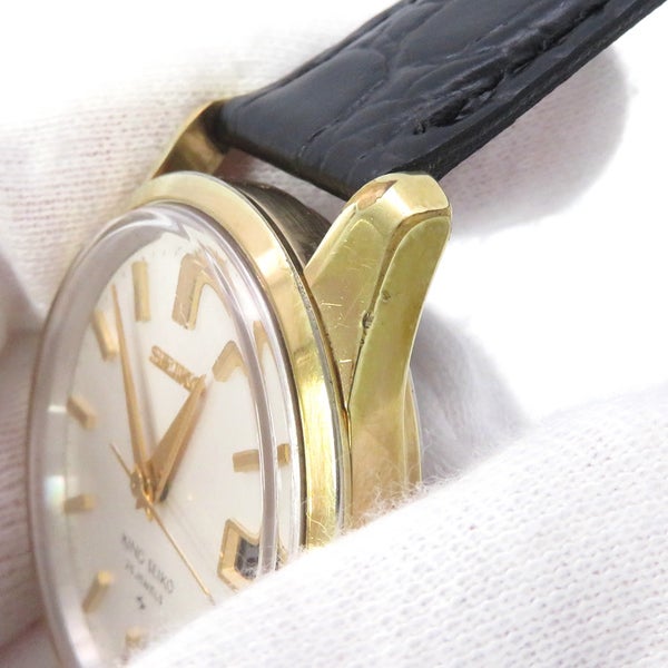 セイコー キングセイコー デイト 4402-8000 SEIKO 腕時計 シルバー文字盤