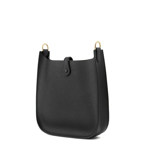エルメス ショルダーバッグ エブリンTPM セリエ ブラック/ゴールド金具 エプソン K刻印 黒