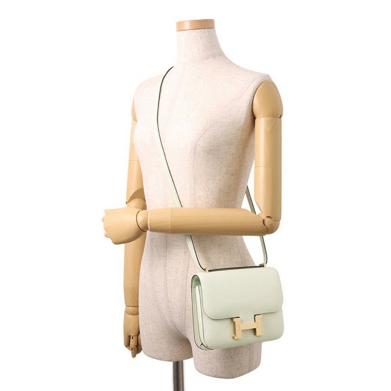 エルメス ミニ コンスタンス3 ミロワール ヴェールフィズ/ゴールド金具 エプソンB刻印