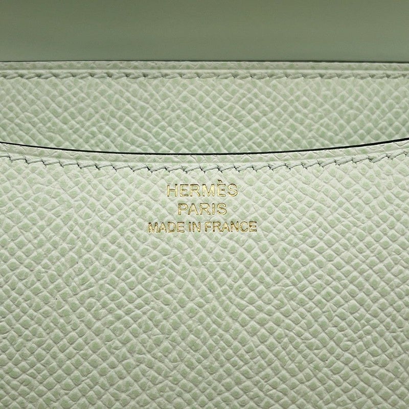 エルメス ミニ コンスタンス3 ミロワール ヴェールフィズ/ゴールド金具 エプソンB刻印