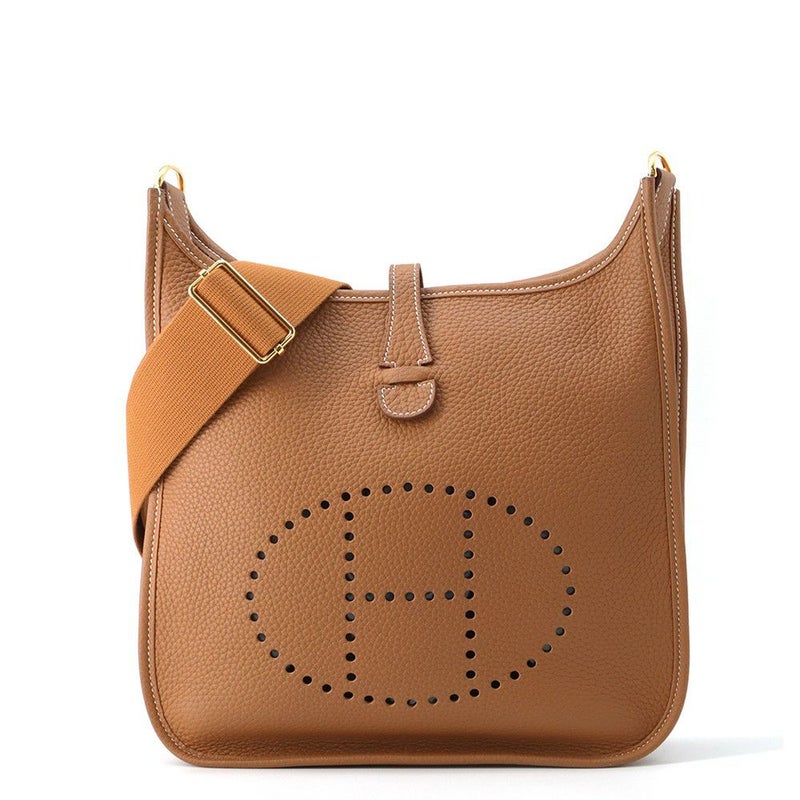 エルメス ショルダーバッグ エブリン3 PM ゴールド/ゴールド金具 トリヨンクレマンス K刻印