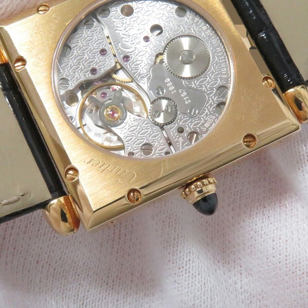 カルティエ タンク オビュ W1527551 Cartier 腕時計 シルバー文字盤