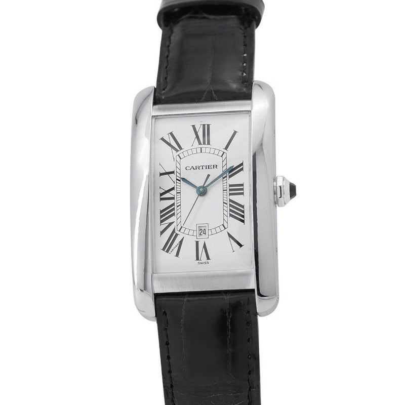 カルティエ タンクアメリカン LM W2603256 Cartier 腕時計 シルバー文字盤