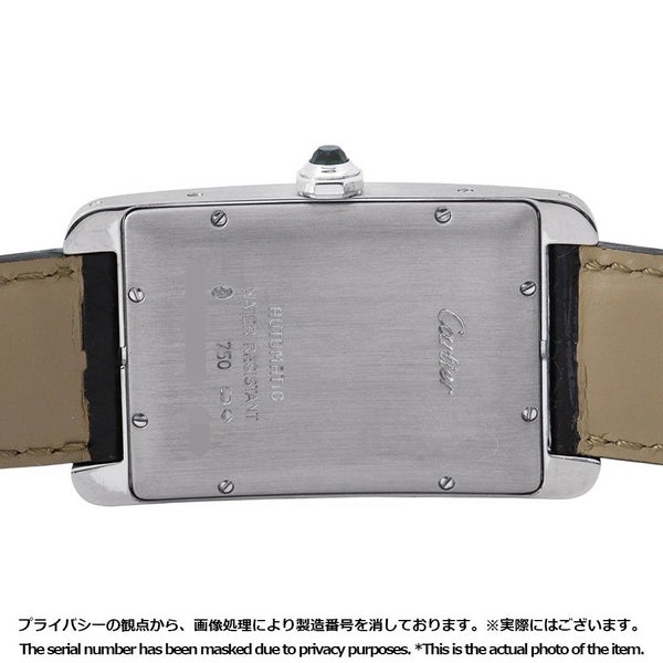 カルティエ タンクアメリカン LM W2603256 Cartier 腕時計 シルバー文字盤