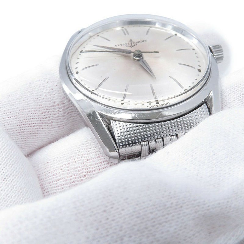 ユリスナルダン ノンデイト ULYSSE NARDIN 腕時計 シルバー文字盤