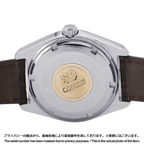 セイコー グランドセイコー 61GS 6145-8000 SEIKO 腕時計 シルバー文字盤