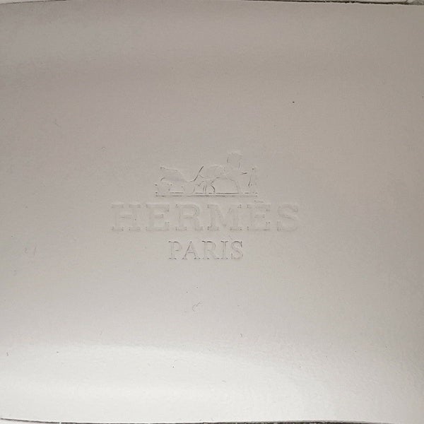 エルメス スニーカー リフト ニット カーフレザー レディースサイズ38.5 HERMES 靴 白