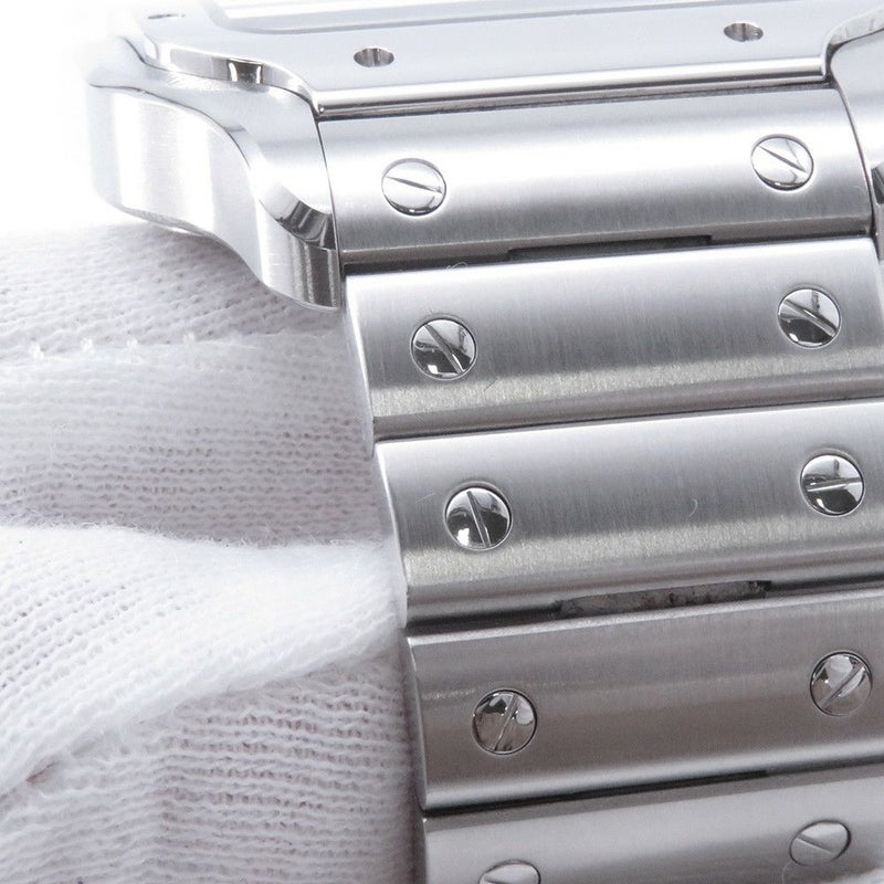 カルティエ サントス ドゥ カルティエ LM WSSA0064 Cartier 腕時計 ブラウン文字盤