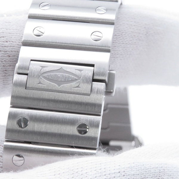 カルティエ サントス ドゥ カルティエ LM WSSA0064 Cartier 腕時計 ブラウン文字盤