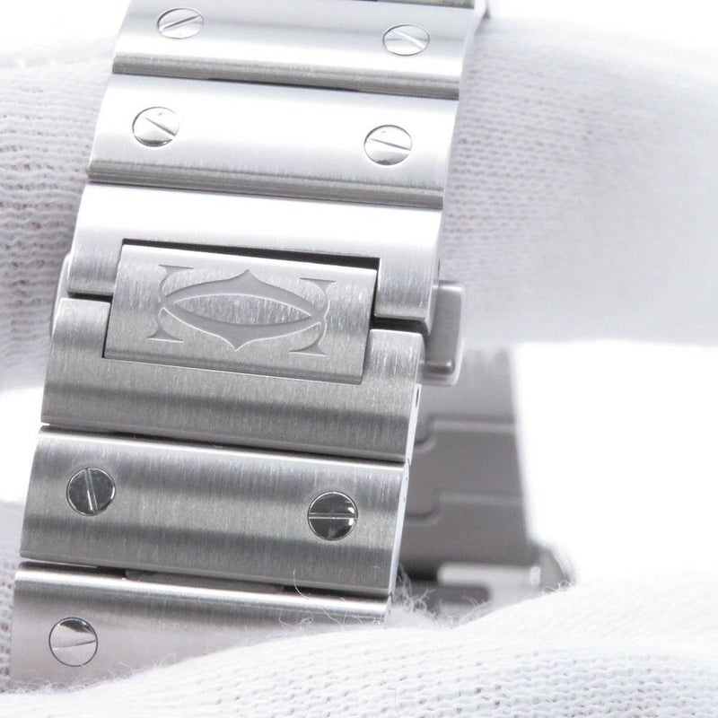 カルティエ サントス ドゥ カルティエ LM WSSA0064 Cartier 腕時計 ブラウン文字盤