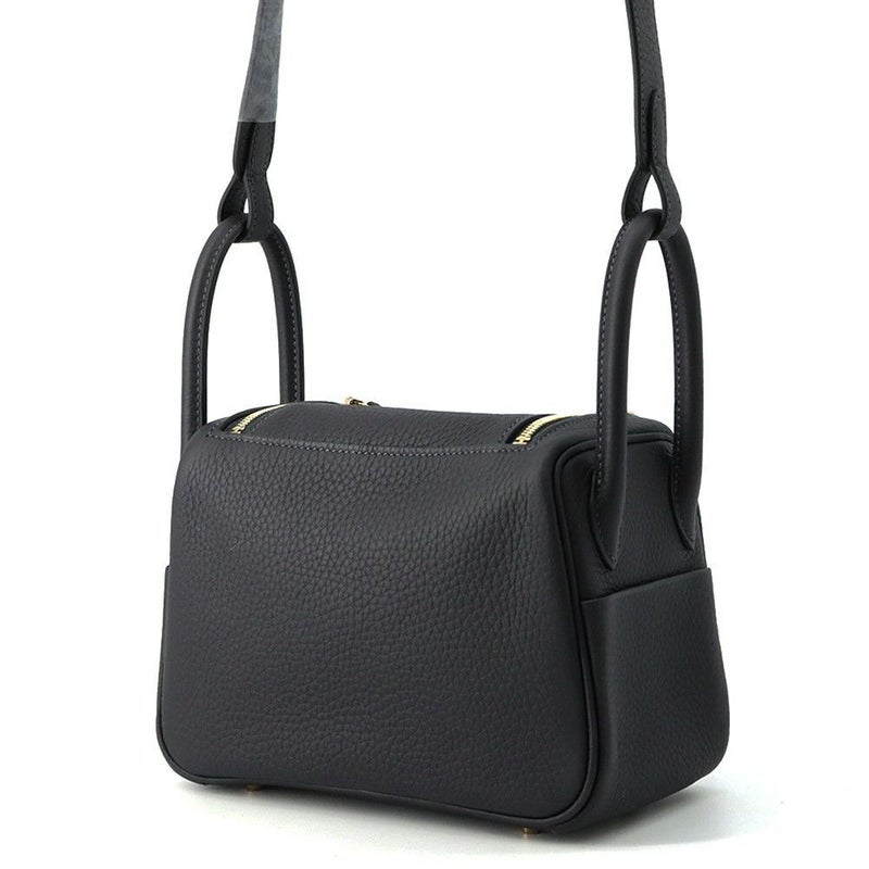 エルメス リンディ ミニ キャバン/ゴールド金具 トリヨンクレマンス K刻印 2wayショルダー