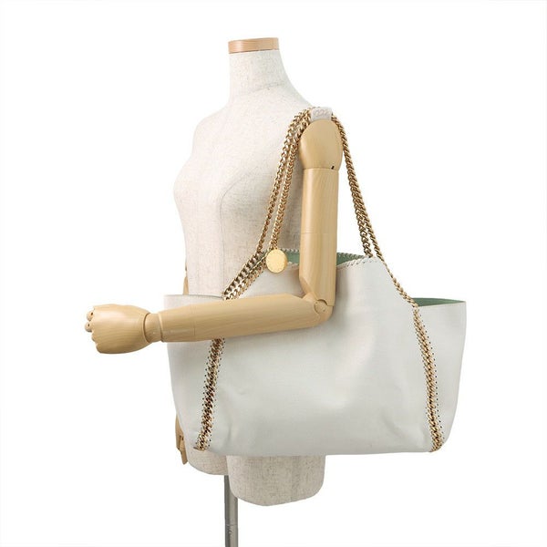 ステラマッカートニー トートバッグ ファラベラ リバーシブル ポリエステル 507185 Stella McCartney 白