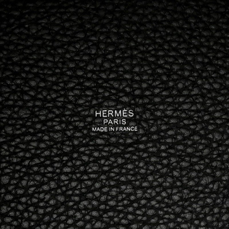 エルメス ハンドバッグ ピコタンロックPM ブラック/シルバー金具 トリヨンクレマンス K刻印 黒