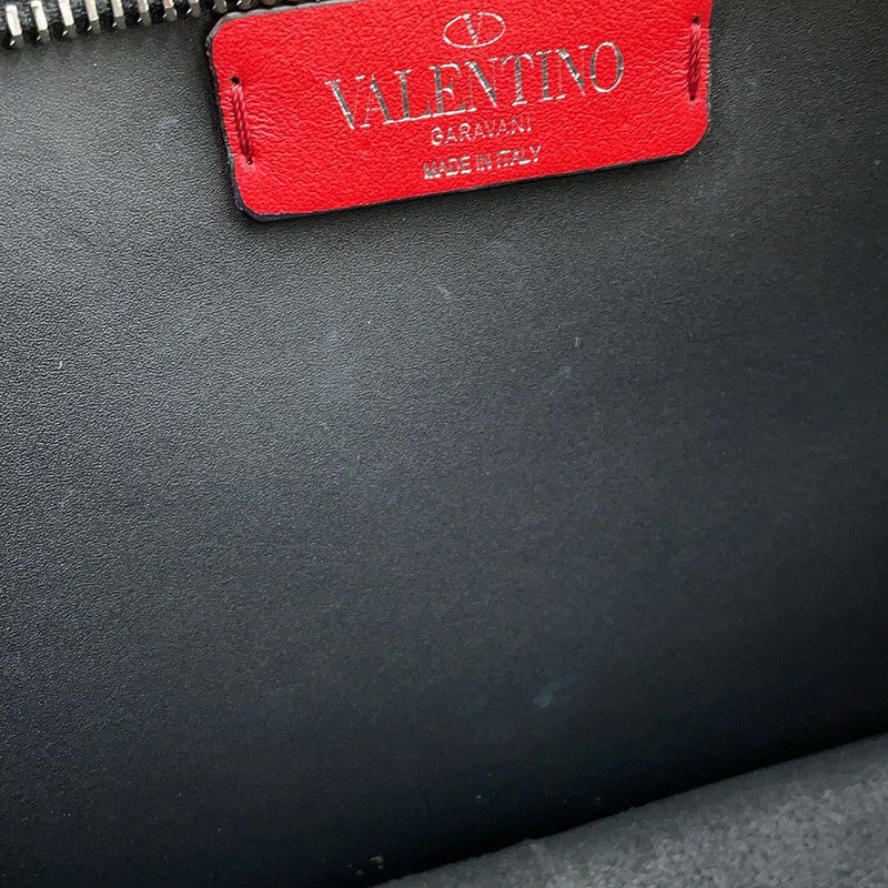 ヴァレンティノ・ガラヴァーニ ボディバッグ VLTNロゴ VY2B0A10WJW VALENTINO ベルトバッグ 黒