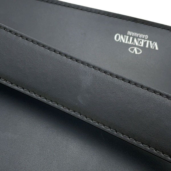 ヴァレンティノ・ガラヴァーニ ボディバッグ VLTNロゴ VY2B0A10WJW VALENTINO ベルトバッグ 黒