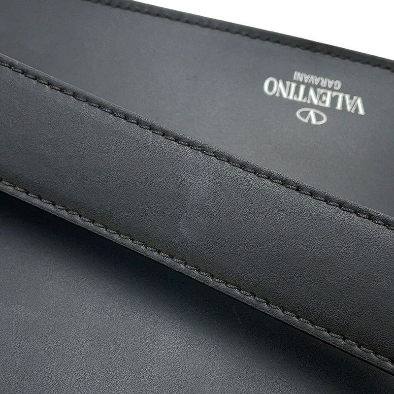 ヴァレンティノ・ガラヴァーニ ボディバッグ VLTNロゴ VY2B0A10WJW VALENTINO ベルトバッグ 黒