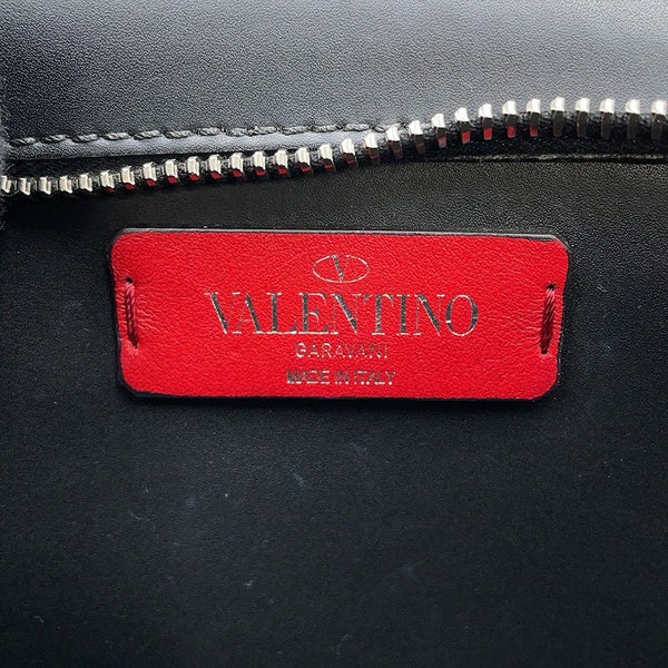 ヴァレンティノ・ガラヴァーニ ボディバッグ VLTNロゴ VY2B0A10WJW VALENTINO ベルトバッグ 黒