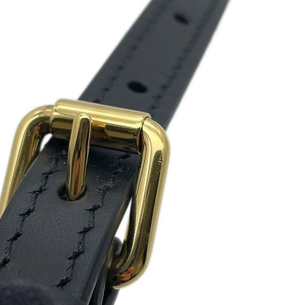 グッチ ショルダーバッグ GG レザー スーパーミニ ハンドバッグ 790130 GUCCI 2way 黒