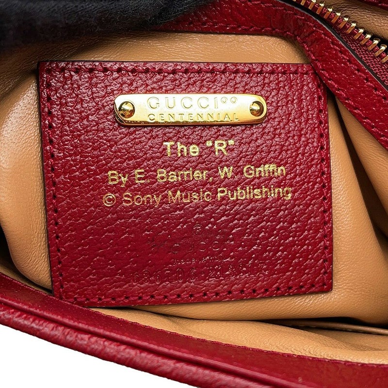 グッチ ショルダーバッグ ジャッキー 1961 スモール MUSIC IS MINE キャンバス/レザー 636706 GUCCI ハンドバッグ