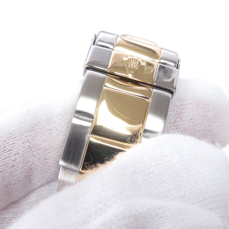 ロレックス ヨットマスター SS/K18イエローゴールド V番 16623NC ROLEX 腕時計 ウォッチ ブラックシェル文字盤