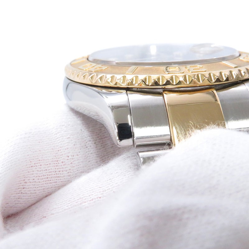 ロレックス ヨットマスター SS/K18イエローゴールド V番 16623NC ROLEX 腕時計 ウォッチ ブラックシェル文字盤