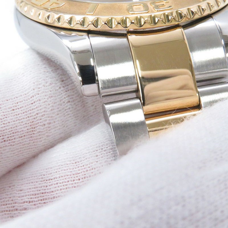 ロレックス ヨットマスター SS/K18イエローゴールド V番 16623NC ROLEX 腕時計 ウォッチ ブラックシェル文字盤