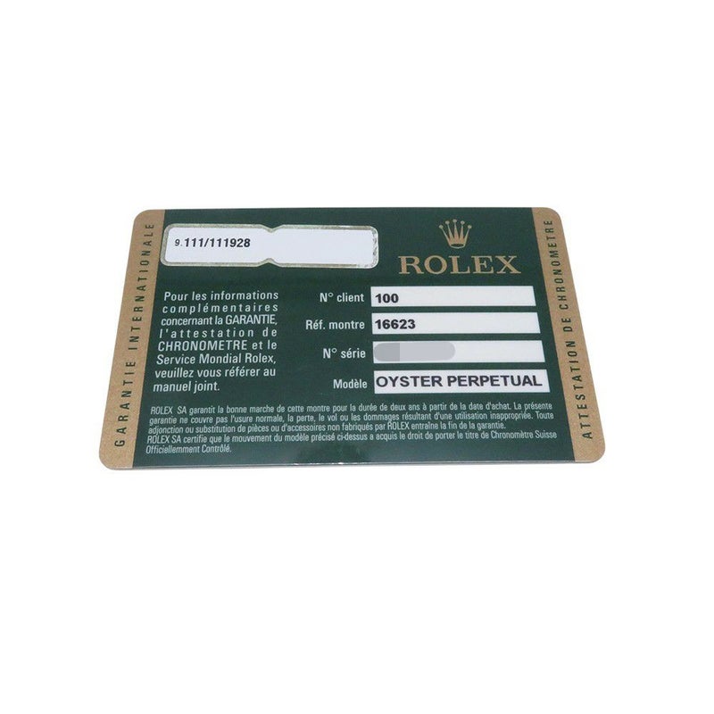 ロレックス ヨットマスター SS/K18イエローゴールド V番 16623NC ROLEX 腕時計 ウォッチ ブラックシェル文字盤