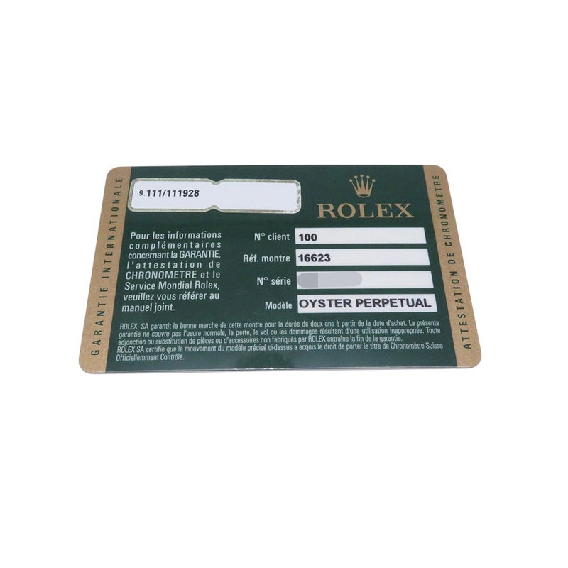 ロレックス ヨットマスター SS/K18イエローゴールド V番 16623NC ROLEX 腕時計 ウォッチ ブラックシェル文字盤