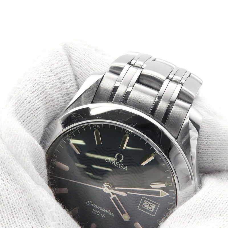 オメガ シーマスター 120M 2511.81.00 OMEGA 腕時計 ブルー文字盤