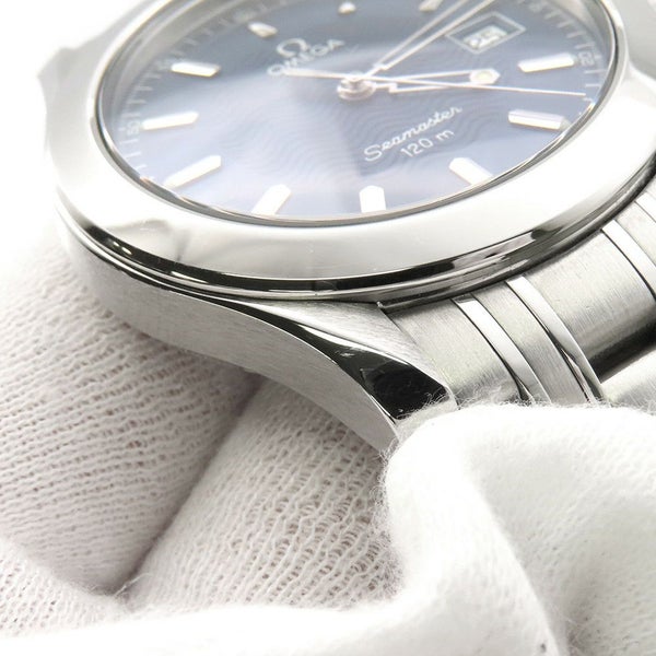 オメガ シーマスター 120M 2511.81.00 OMEGA 腕時計 ブルー文字盤