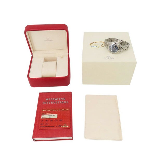 オメガ シーマスター 120M 2511.81.00 OMEGA 腕時計 ブルー文字盤