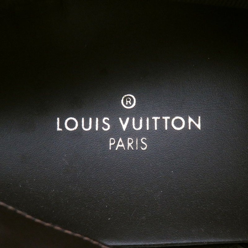 ルイヴィトン ブーツ モノグラム オーベルカンフライン アンクルブーツ レザー/ラインストーン メンズサイズ10 LOUIS VUITTON 靴