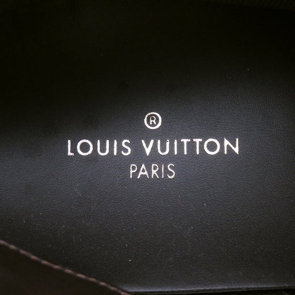 ルイヴィトン ブーツ モノグラム オーベルカンフライン アンクルブーツ レザー/ラインストーン メンズサイズ10 LOUIS VUITTON 靴