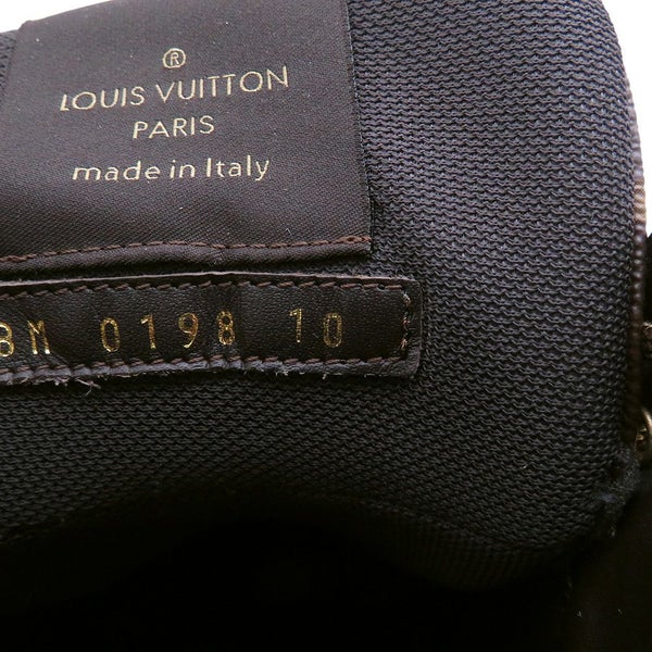 ルイヴィトン ブーツ モノグラム オーベルカンフライン アンクルブーツ レザー/ラインストーン メンズサイズ10 LOUIS VUITTON 靴