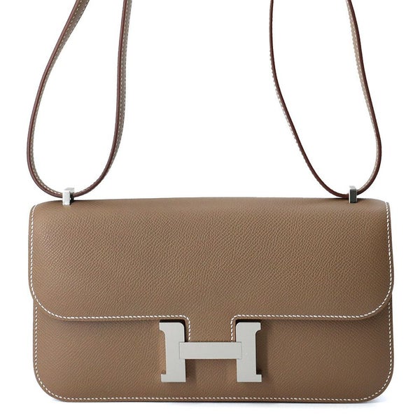 エルメス コンスタンス エラン ミロワール エトゥープ/シルバー金具 エプソン K刻印