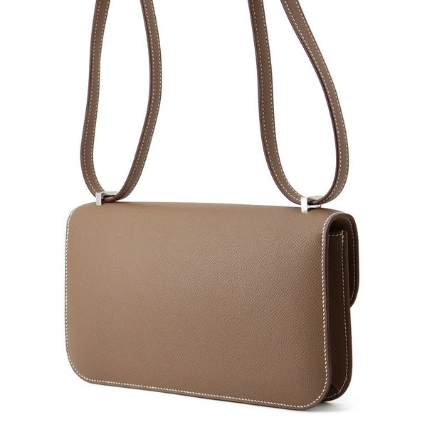 エルメス コンスタンス エラン ミロワール エトゥープ/シルバー金具 エプソン K刻印